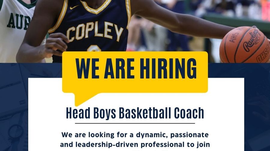 Now Hiring - Head Boys Basketball Coach